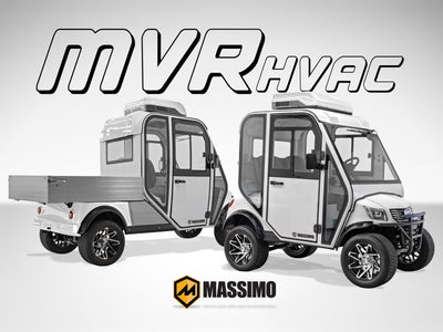 Innovative MVR HVAC Electric Carts