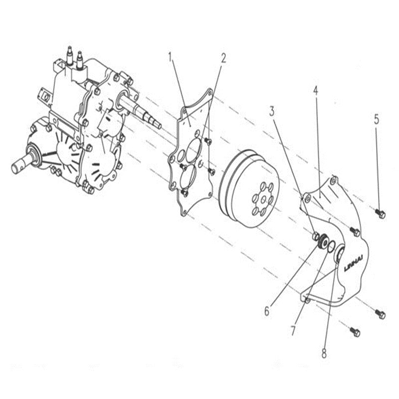 T-BOSS 410 HIGH-POWER CLUTCH STAND ASSY