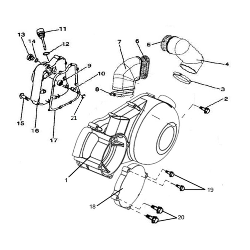 T-BOSS 410 LEFT AND RIGHT COVER