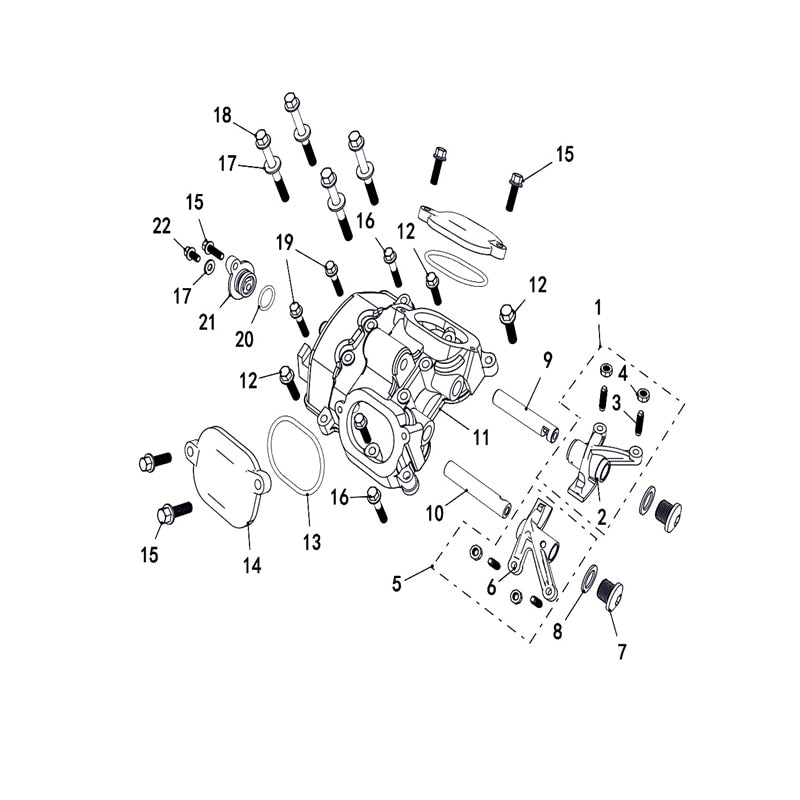 T-BOSS 550 CYLINDER HEAD COVER