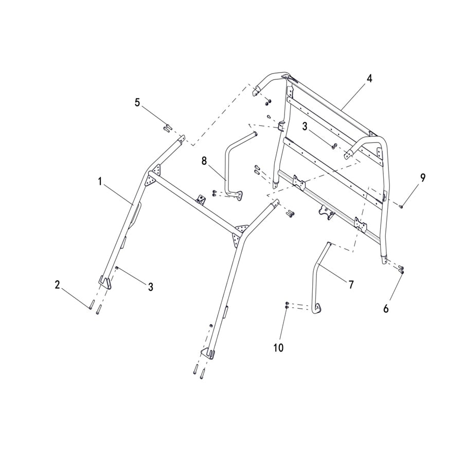 T-BOSS 550 FRAME ROOF (OLD)