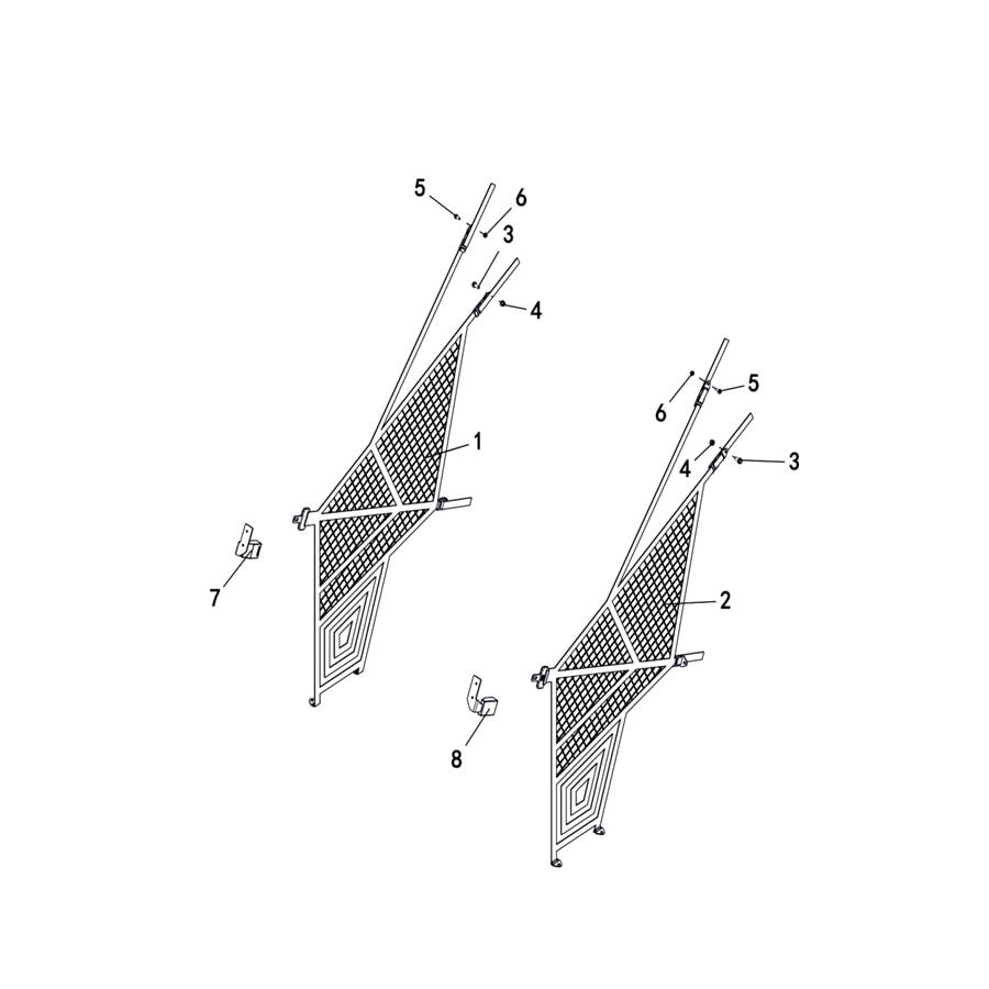 T-BOSS 550 SIDE WINDOW NETS