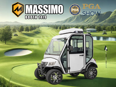Massimo Motors Makes a Splash at PGA Show with Revolutionary Enclosed HVAC Cart