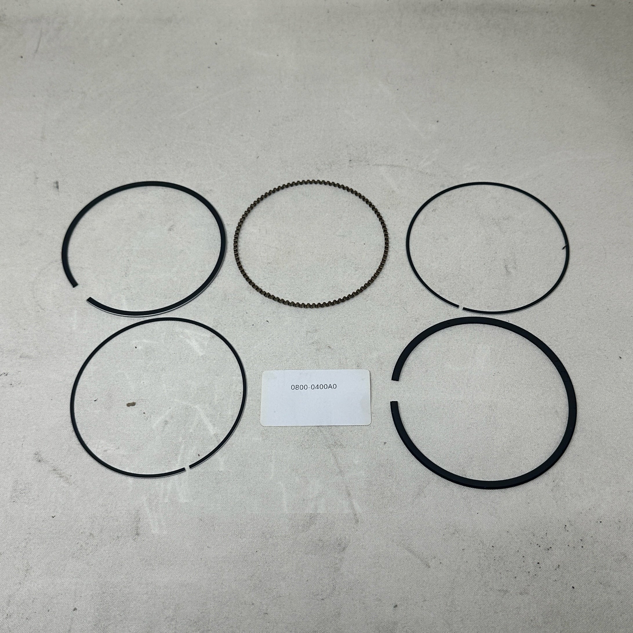0800-0400A0 PISTON RING ASSY