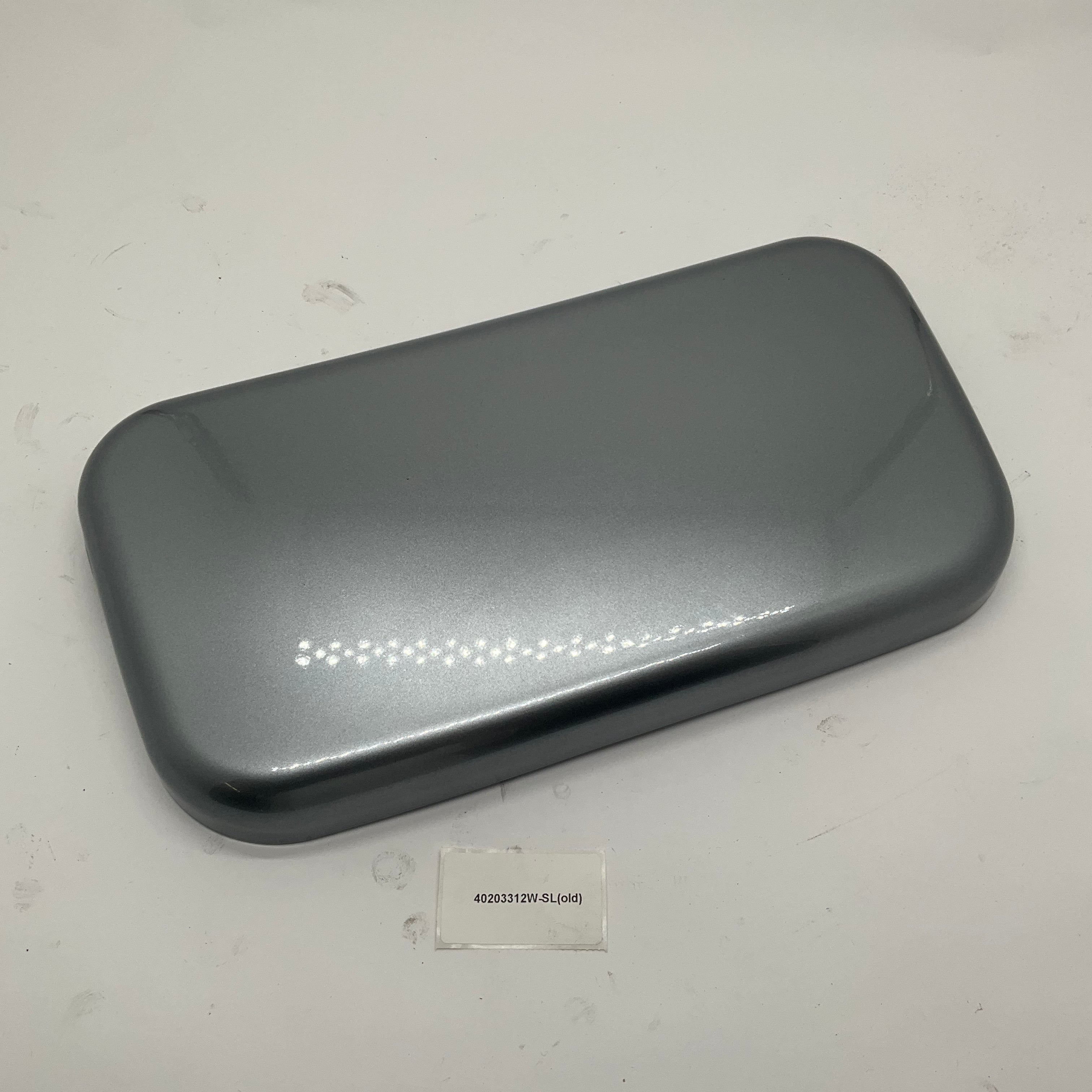 40203312W-SL(old) Front Backrest Base Shell Silver