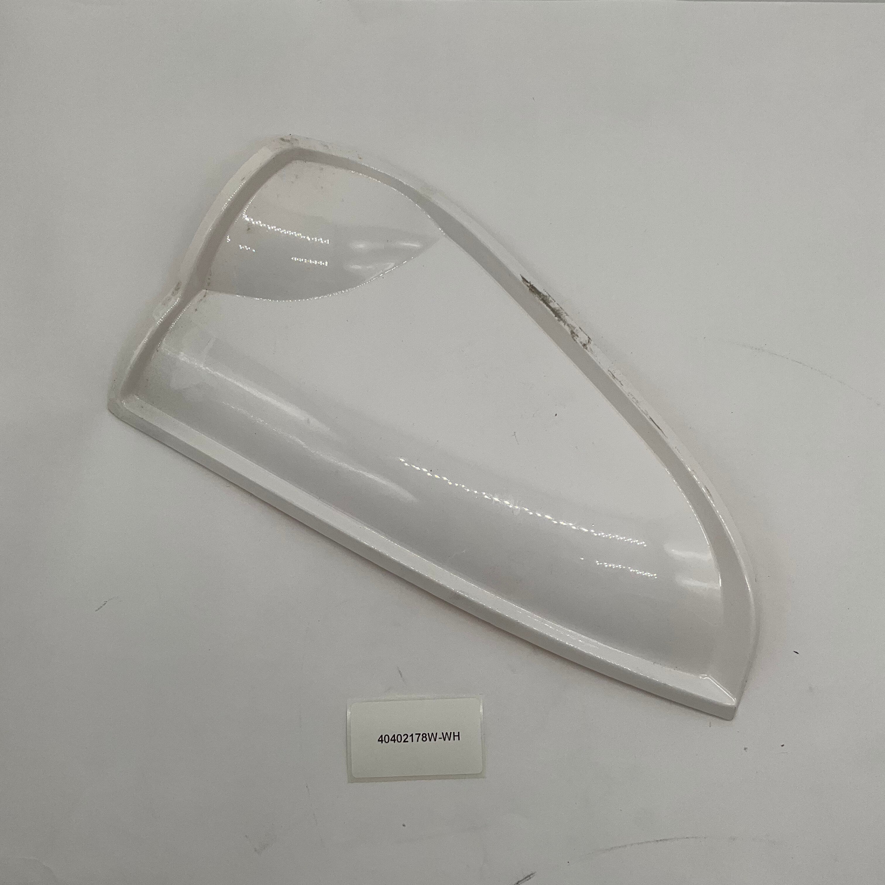 40402178W-WH Windshield Trim White