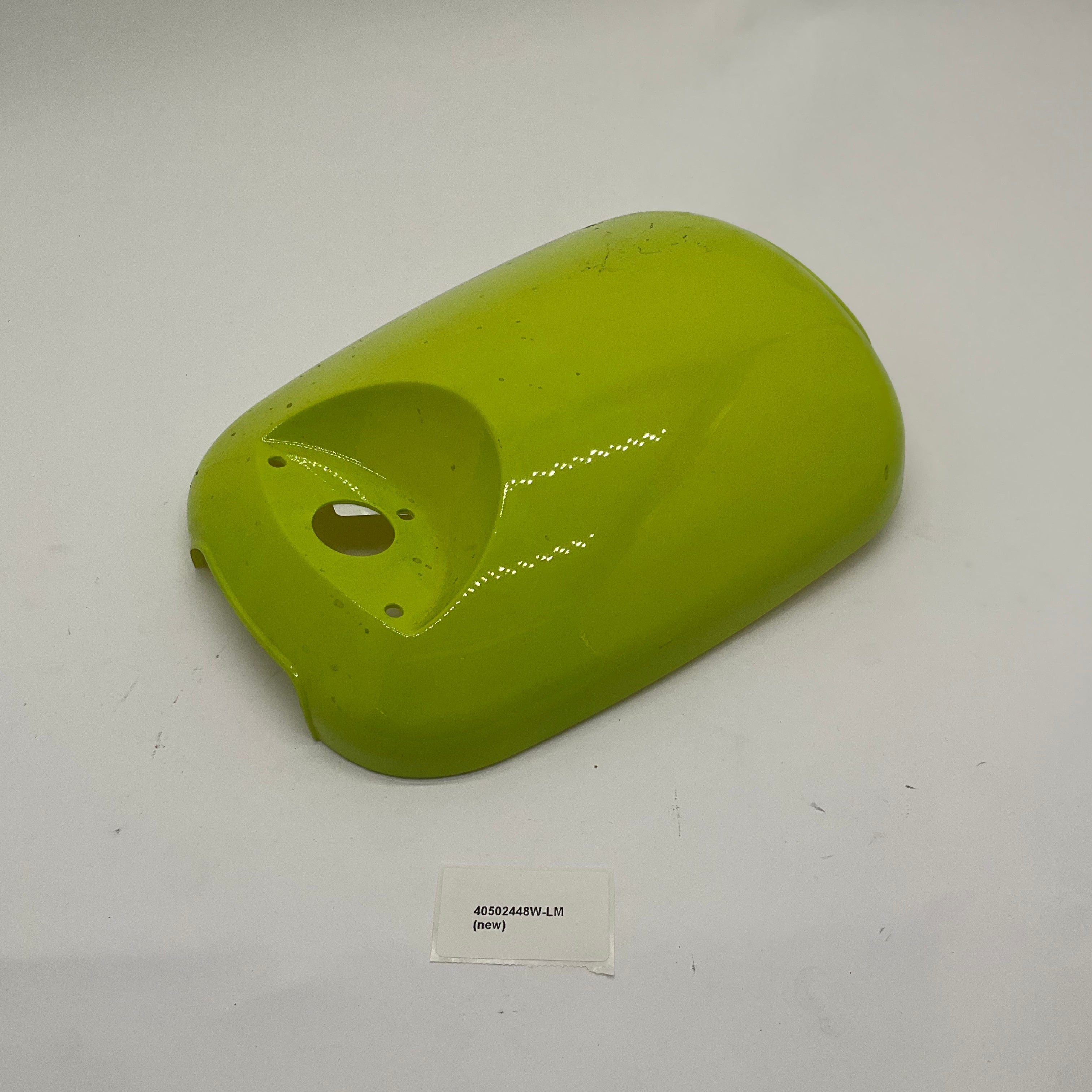 40502448W-LM(new) Head Light Plastic Part Lime Green