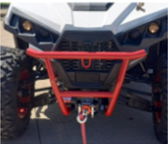 48272R Front Bumper, Red