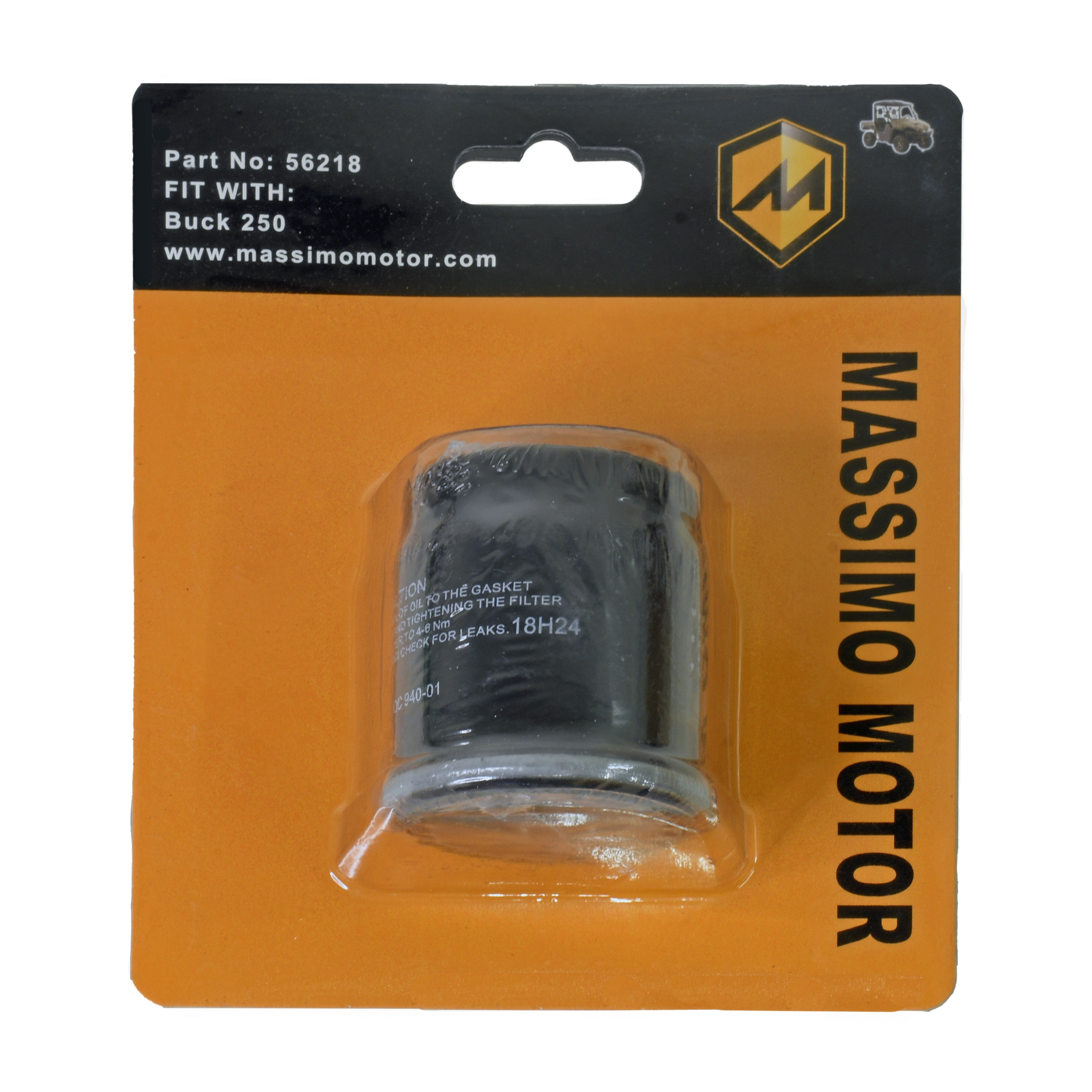 56218 Oil Filter Cartridge (Buck 250)