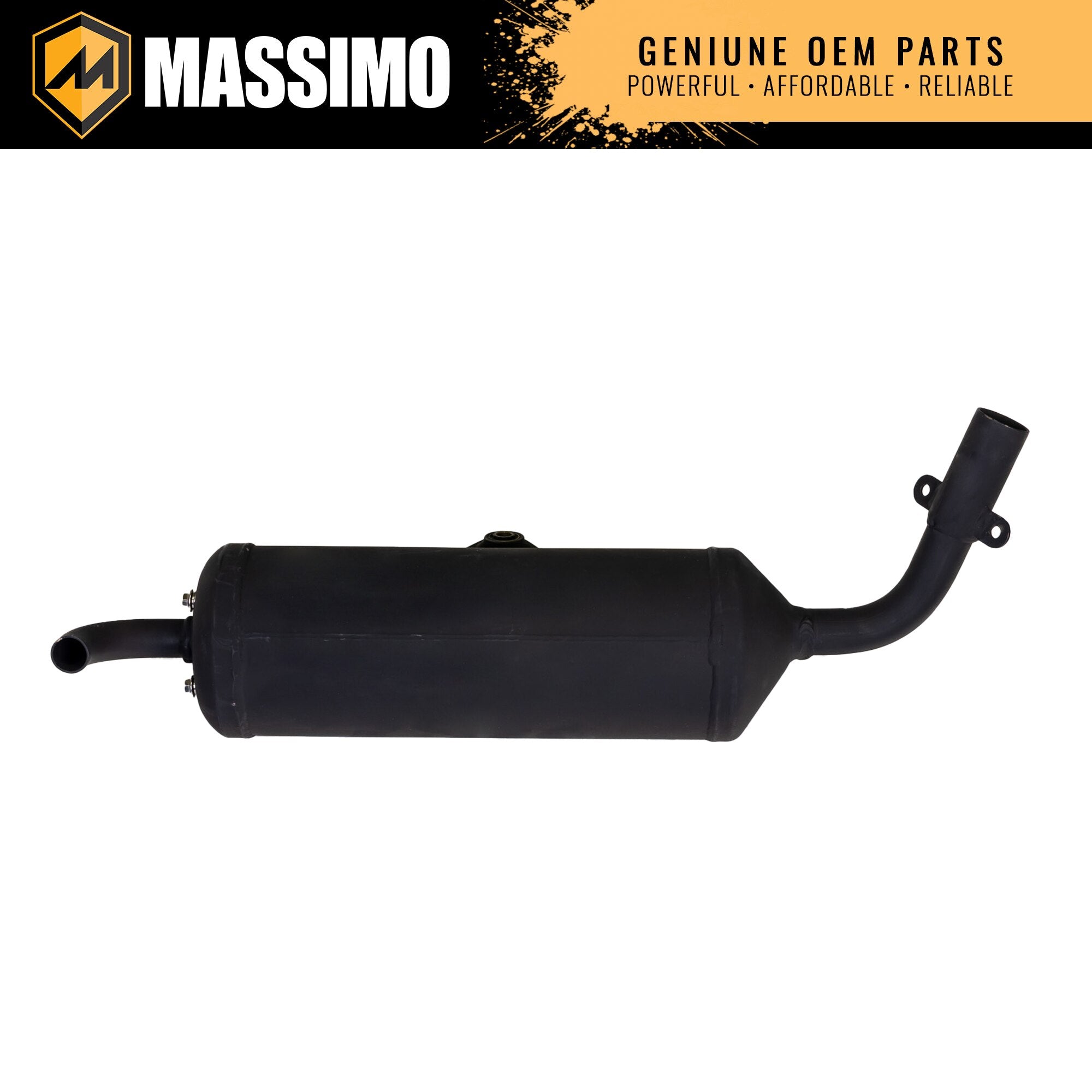 56302 Muffler with Attached Pipe