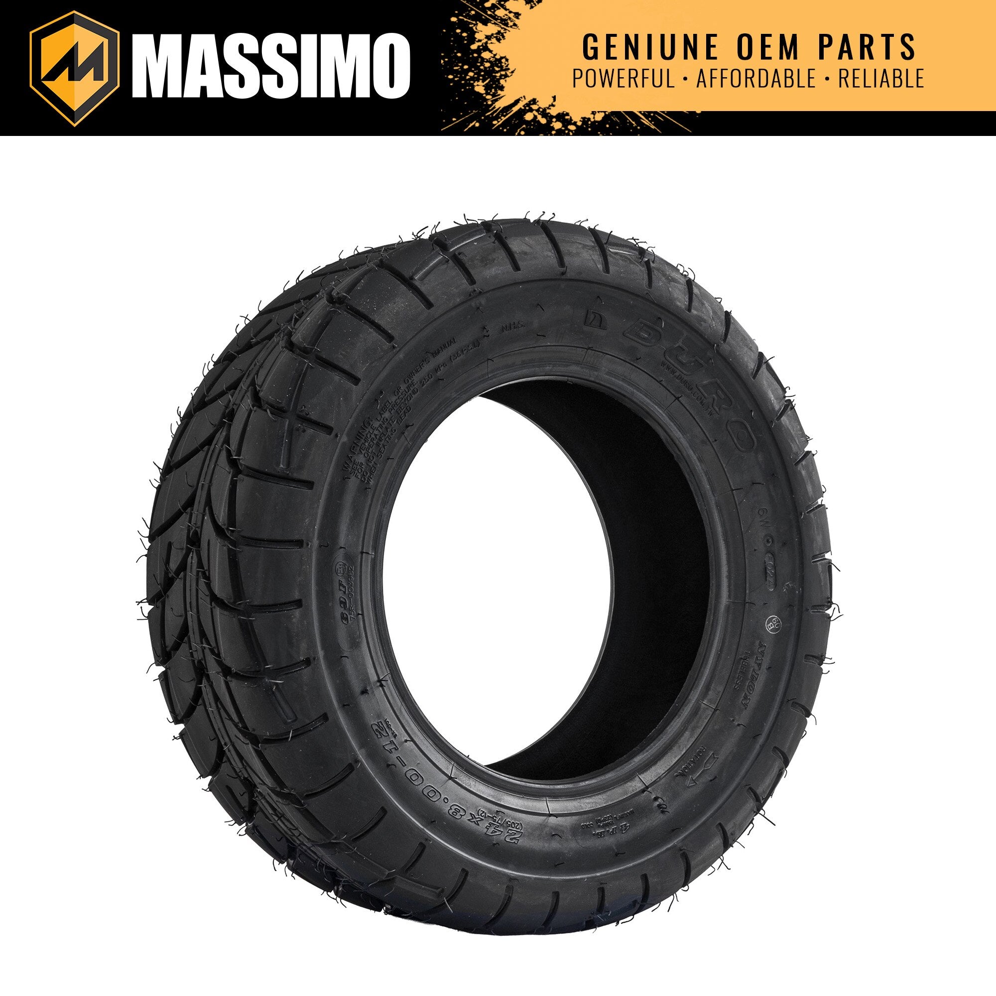 56334 TIRE 24X8-12, FOR BUCK250X
