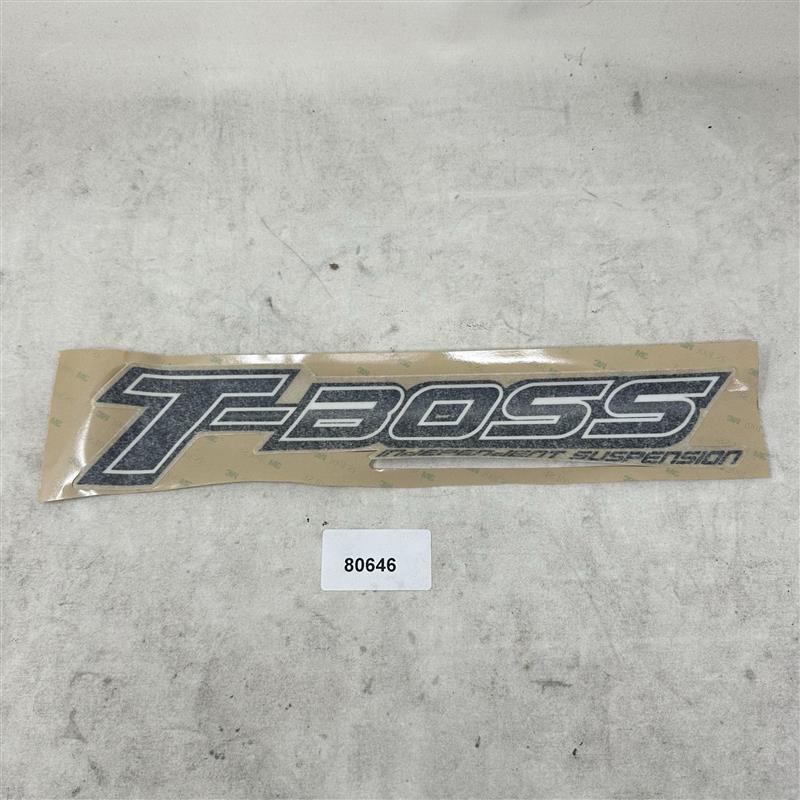 80646 T-BOSS550 Decal Assy For Extended iron cargo bucket