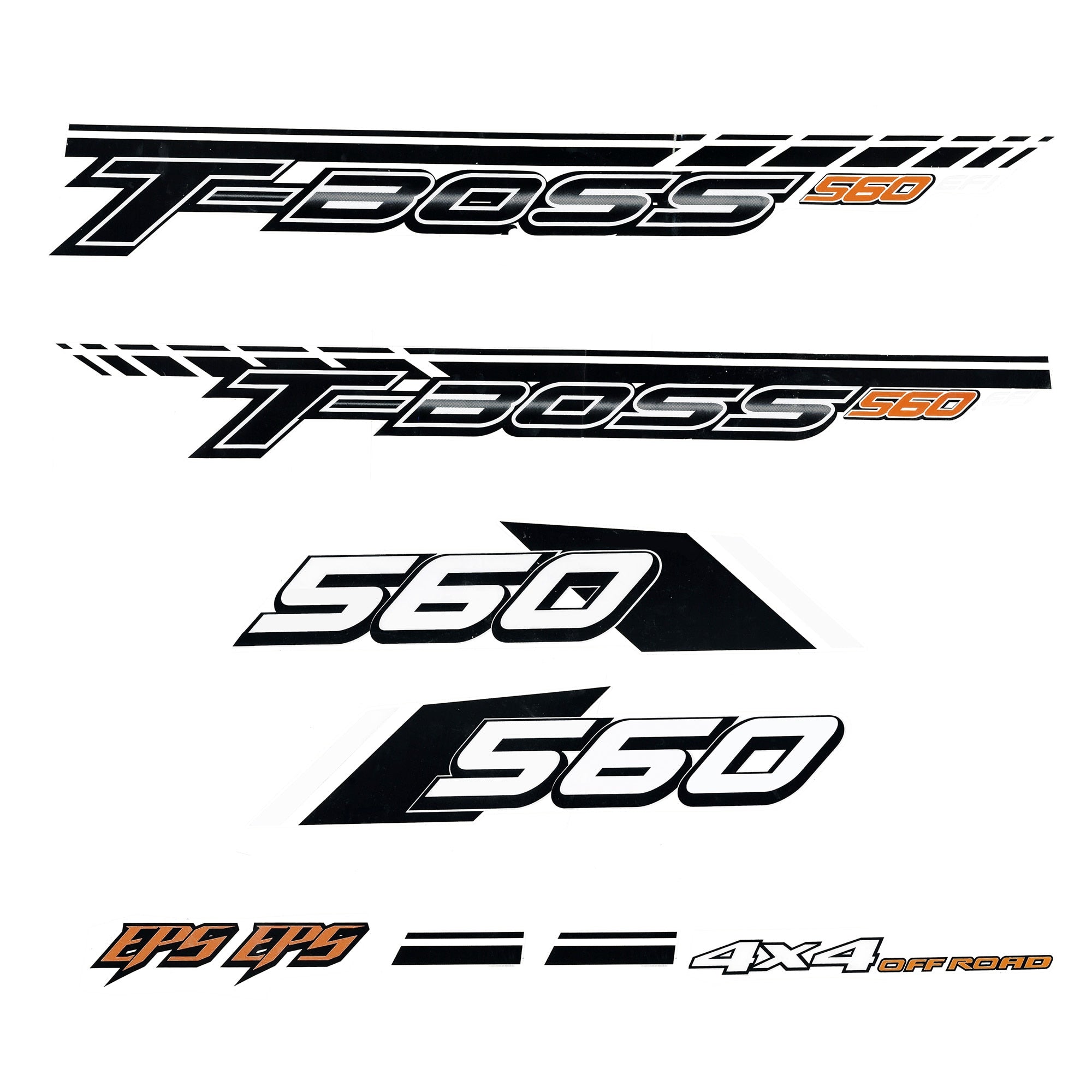 80684 T-BOSS560 Decal Assy For Unit other than white