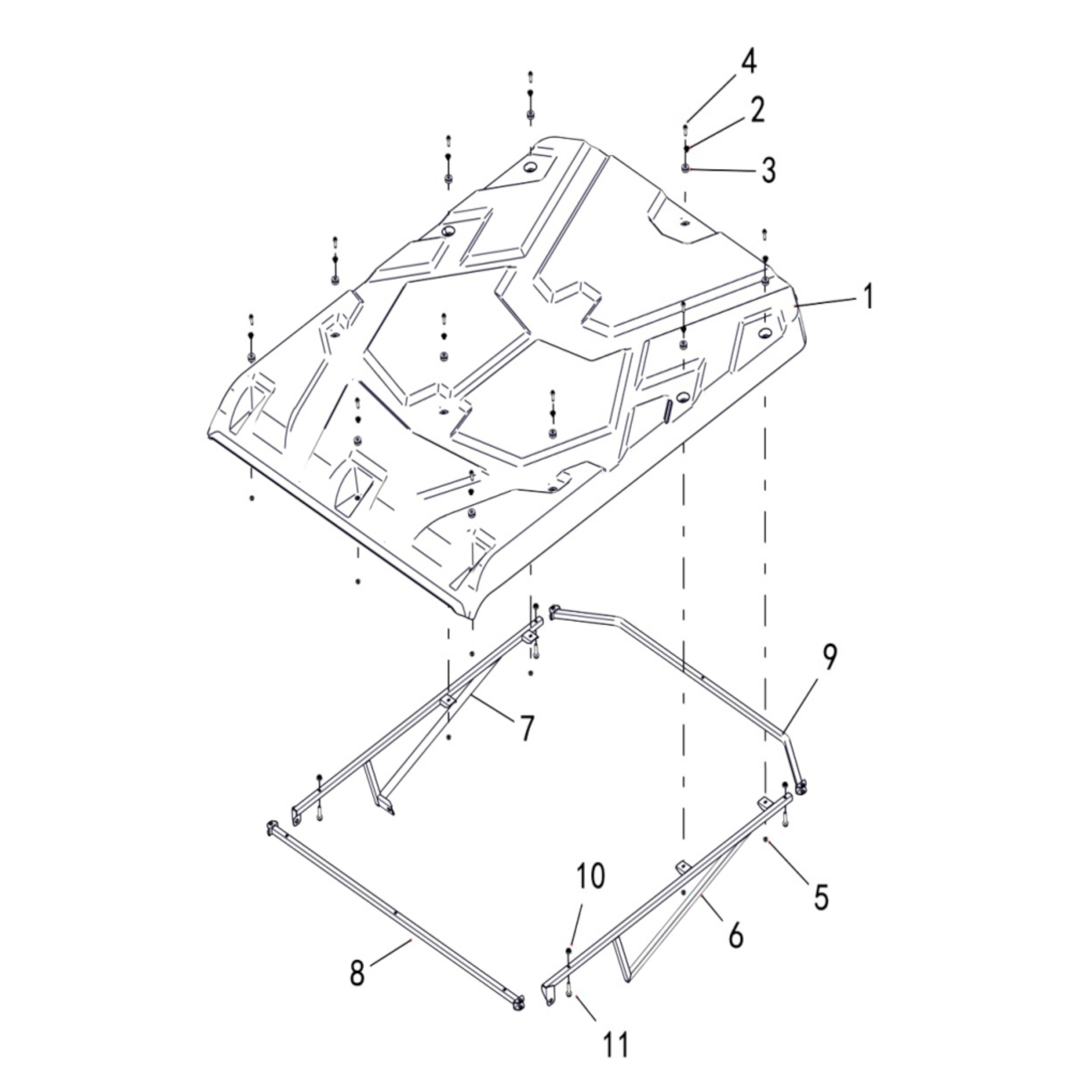 BUCK 250X OPTIONS (LONG ROOF)