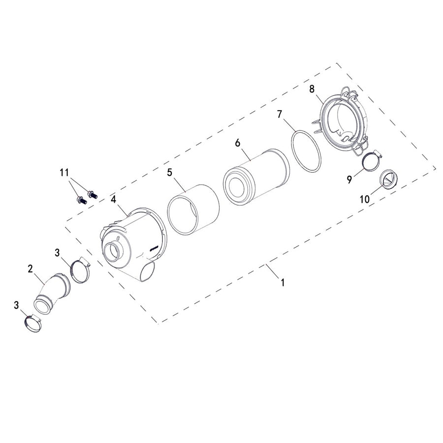 BUCK 250 AIR CLEANER