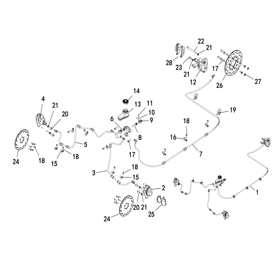 BUCK 250 BRAKING SYSTEM