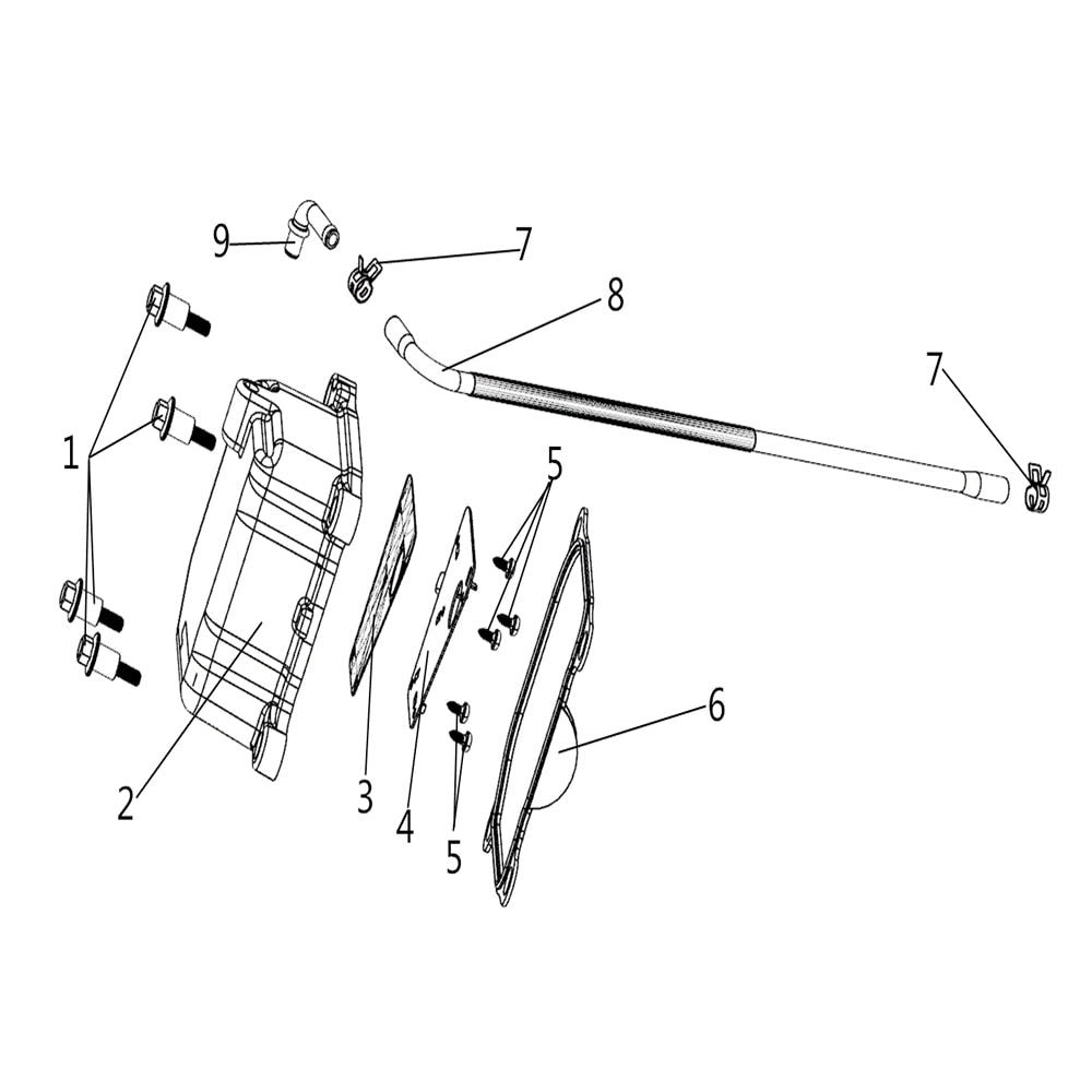 BUCK 250 COVER COMP, CYLINDER HEAD