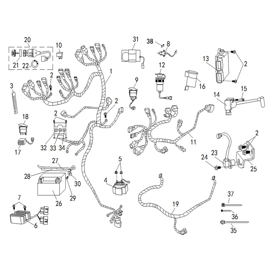 BUCK 250 ELECTRICAL SYSTEM 2