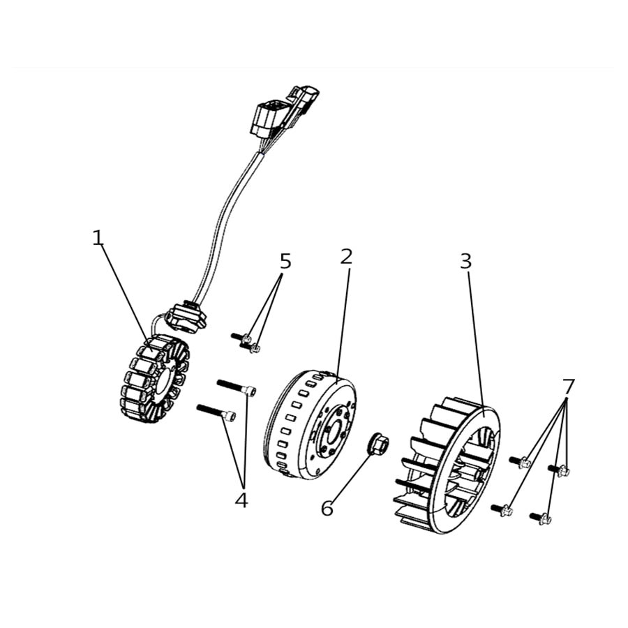 BUCK 250 GENERATOR ASSY