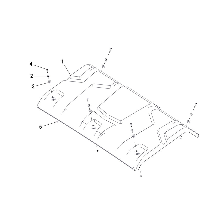 BUCK 250 OPTIONS (ROOF PANEL)