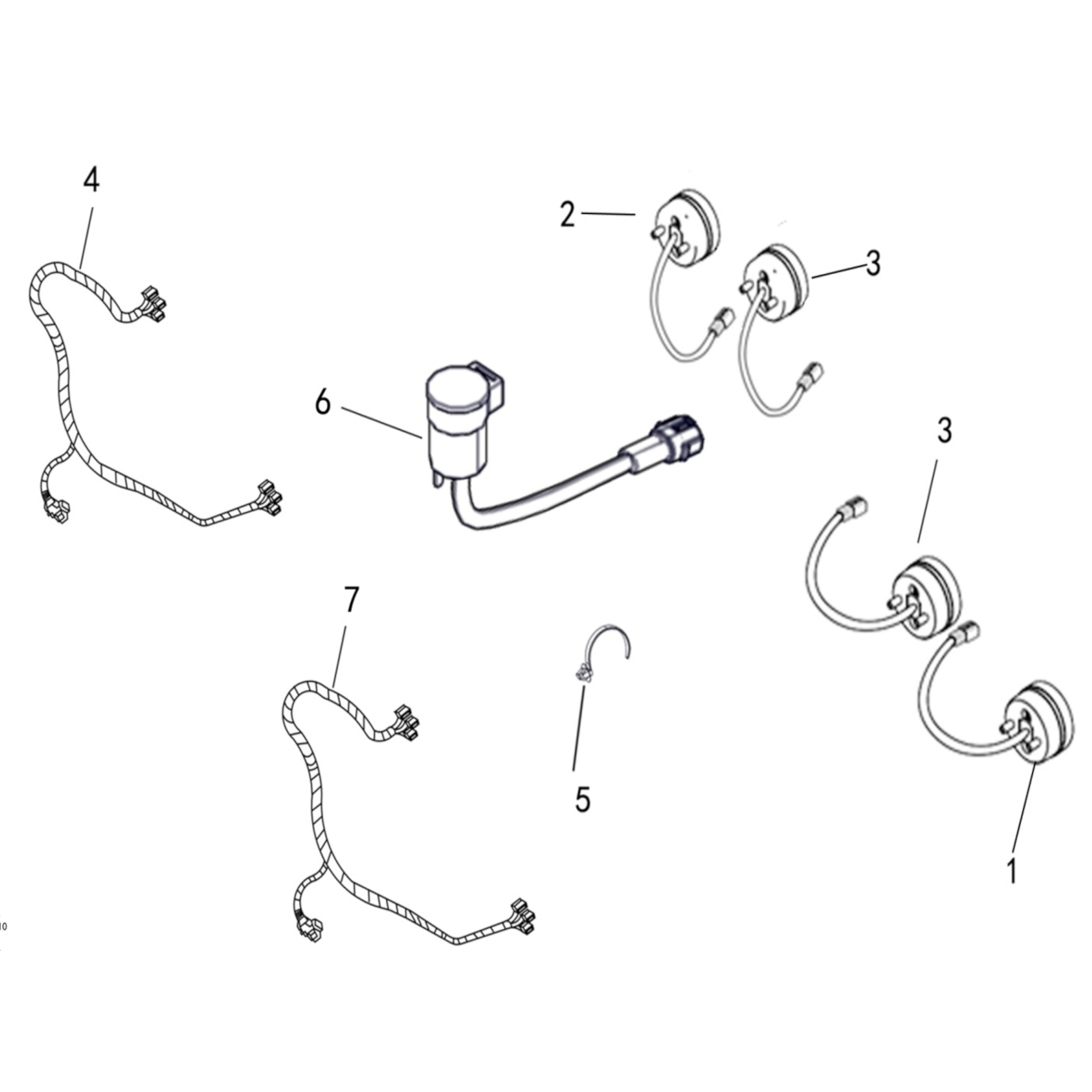 BUCK 250 OPTIONS (TURN LIGHTS MATCH WITH IRON BOX)