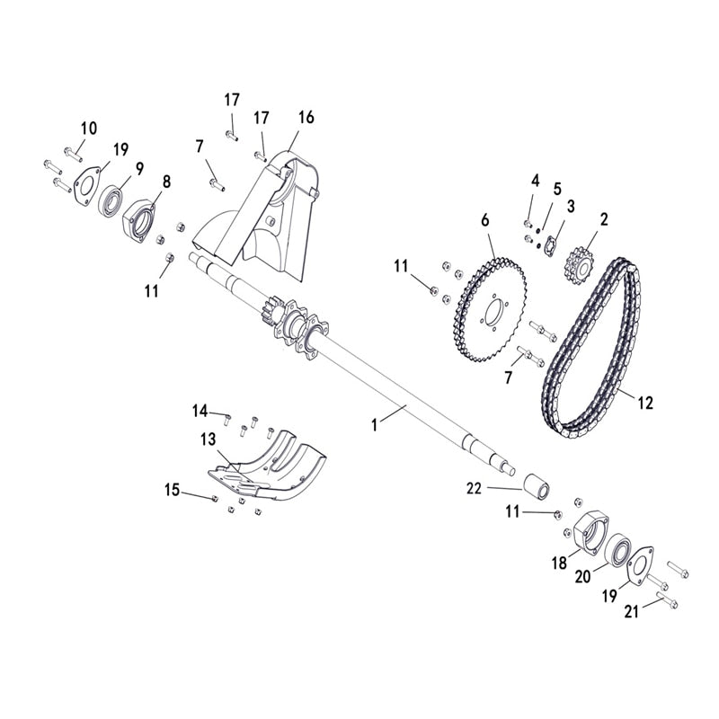 BUCK 250 REAR AXLE INSTALLATION