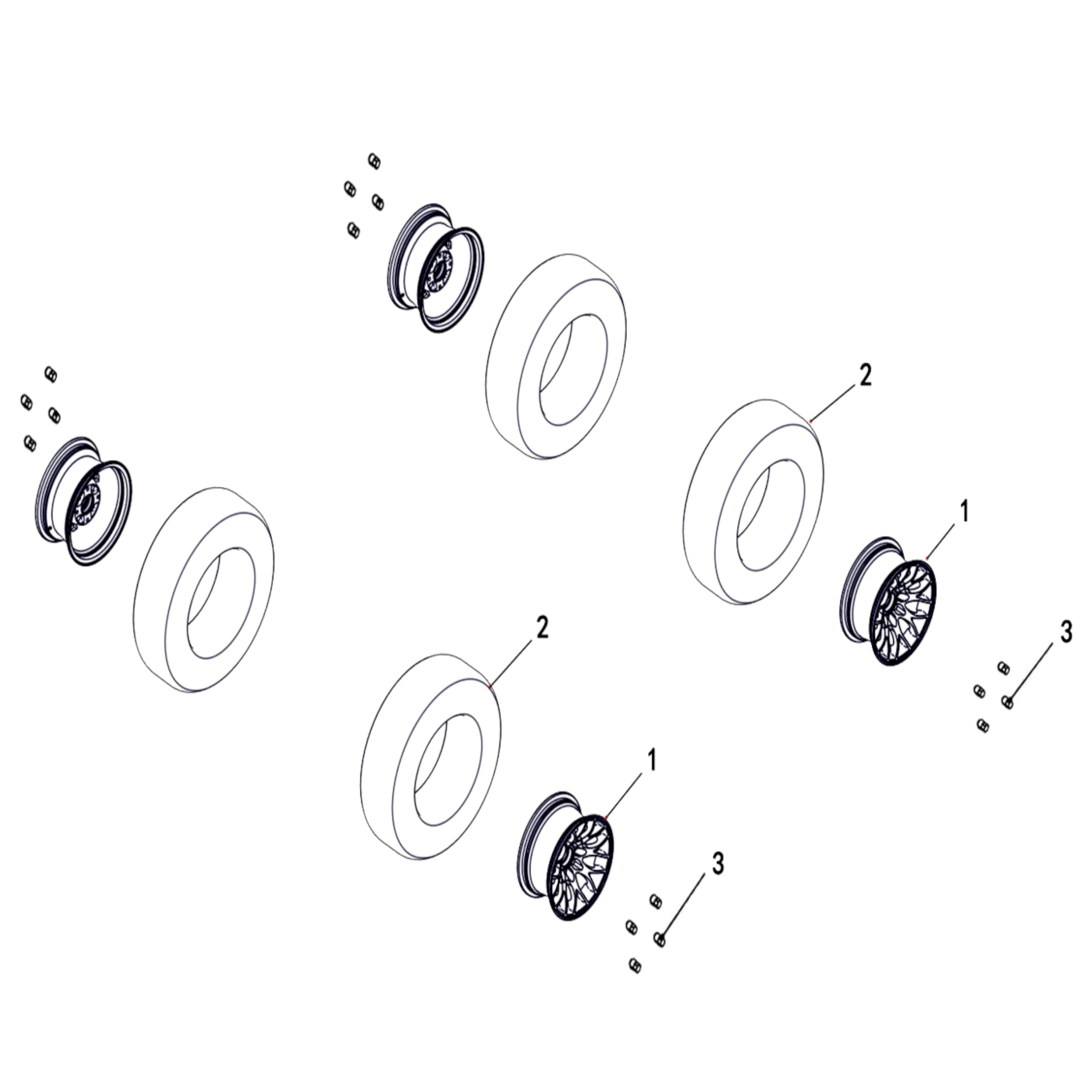 BUCK 250 WHEEL (2022 - 23)