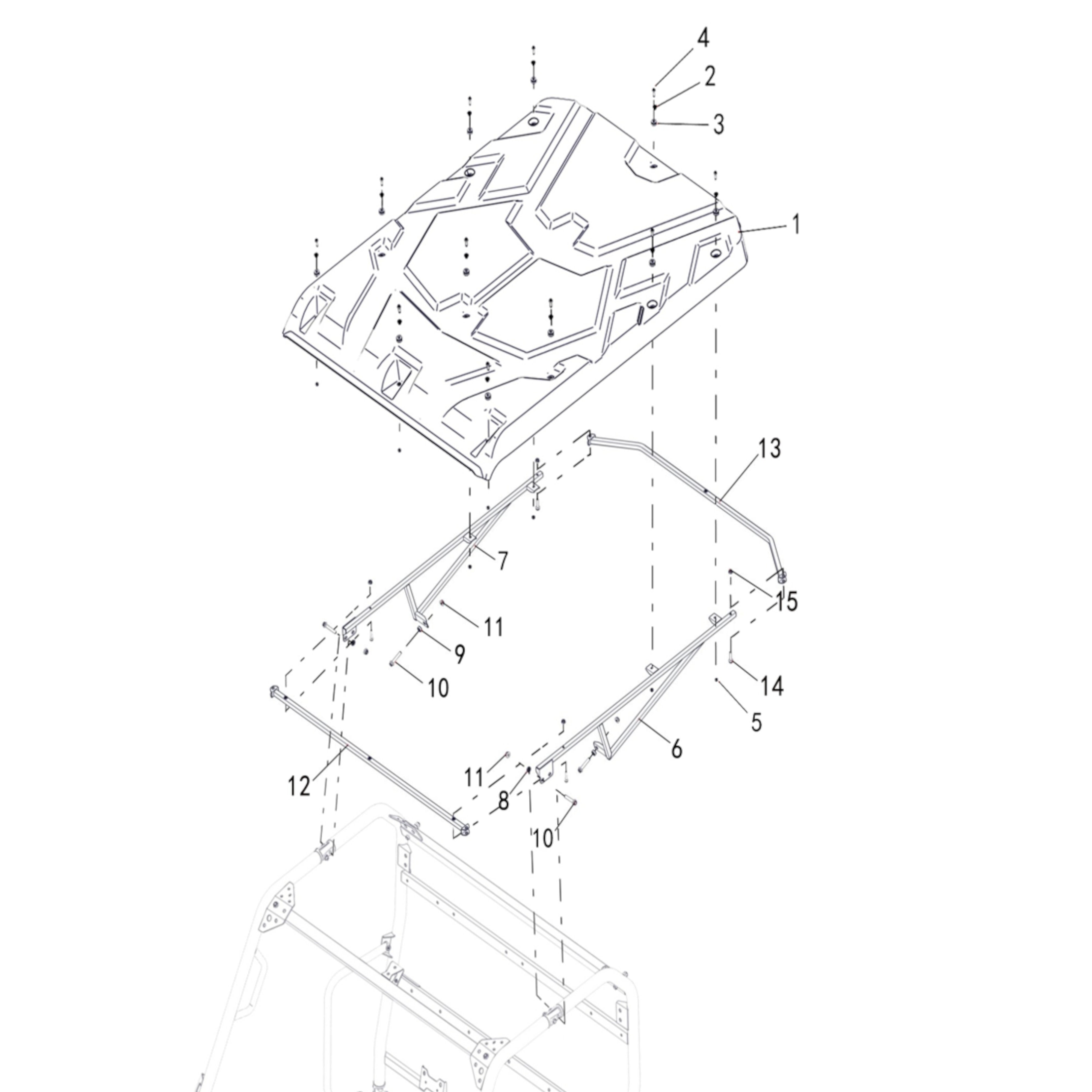 BUCK 450X OPTIONS (LONG ROOF)