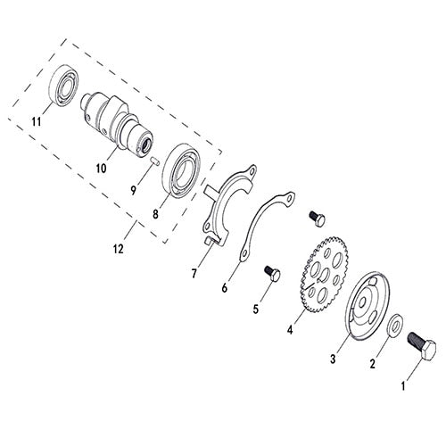 BUCK 450 CAMSHAFT CHAIN
