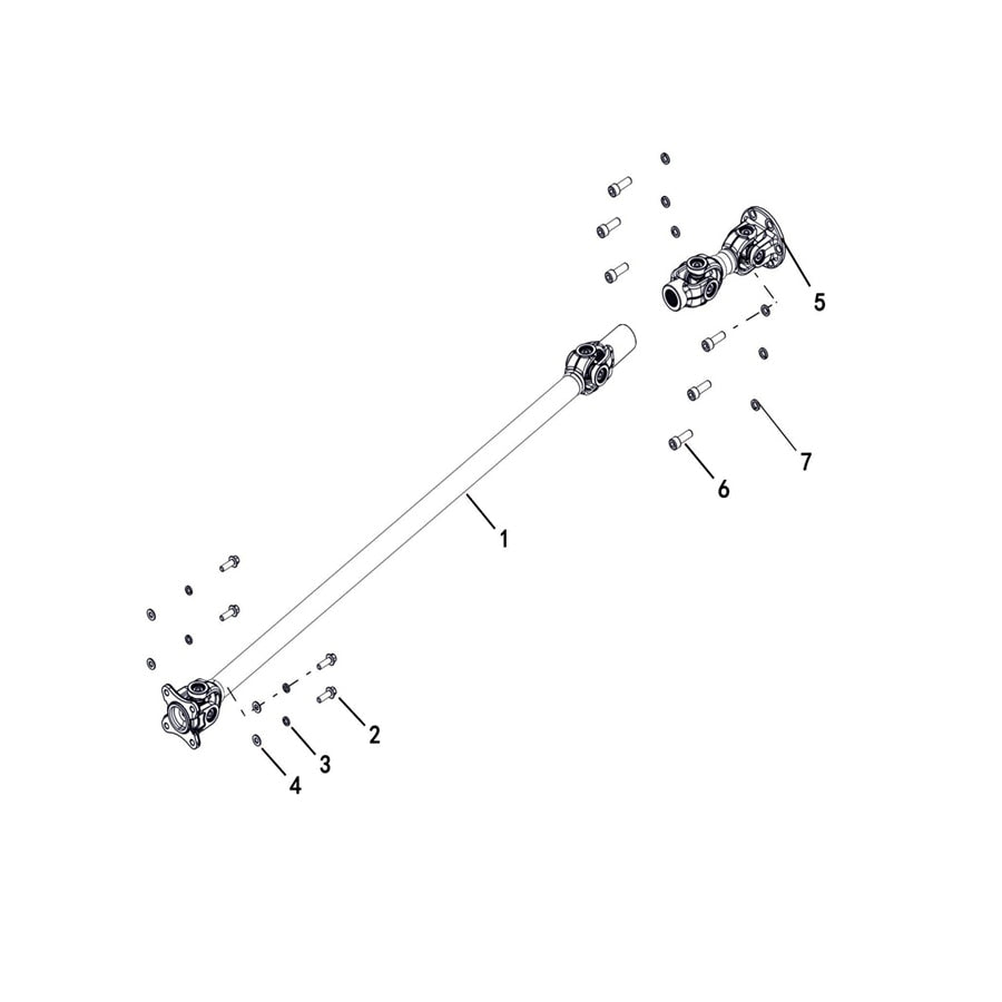 BUCK 450 FRONT AND REAR KNUCKLE ASSY