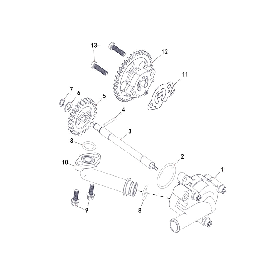 BUCK 450 OIL PUMP AND WATER PUMP