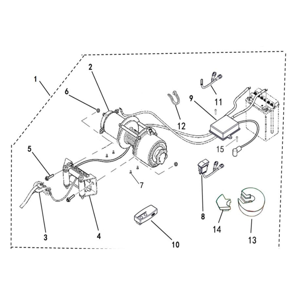 BUCK 450 OPTIONS (WINCH)