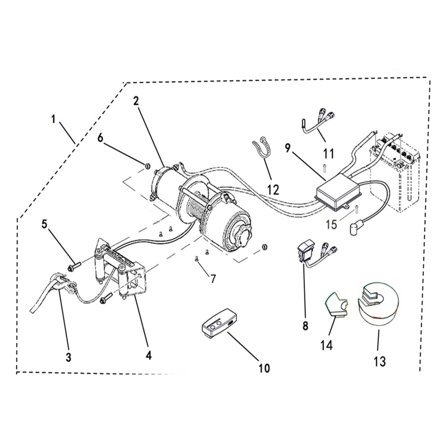 BUCK 450 OPTIONS (TRACTOR)