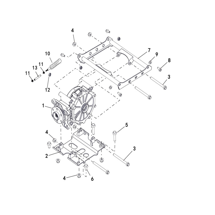 BUCK 450 REAR AXLE INSTALLATION