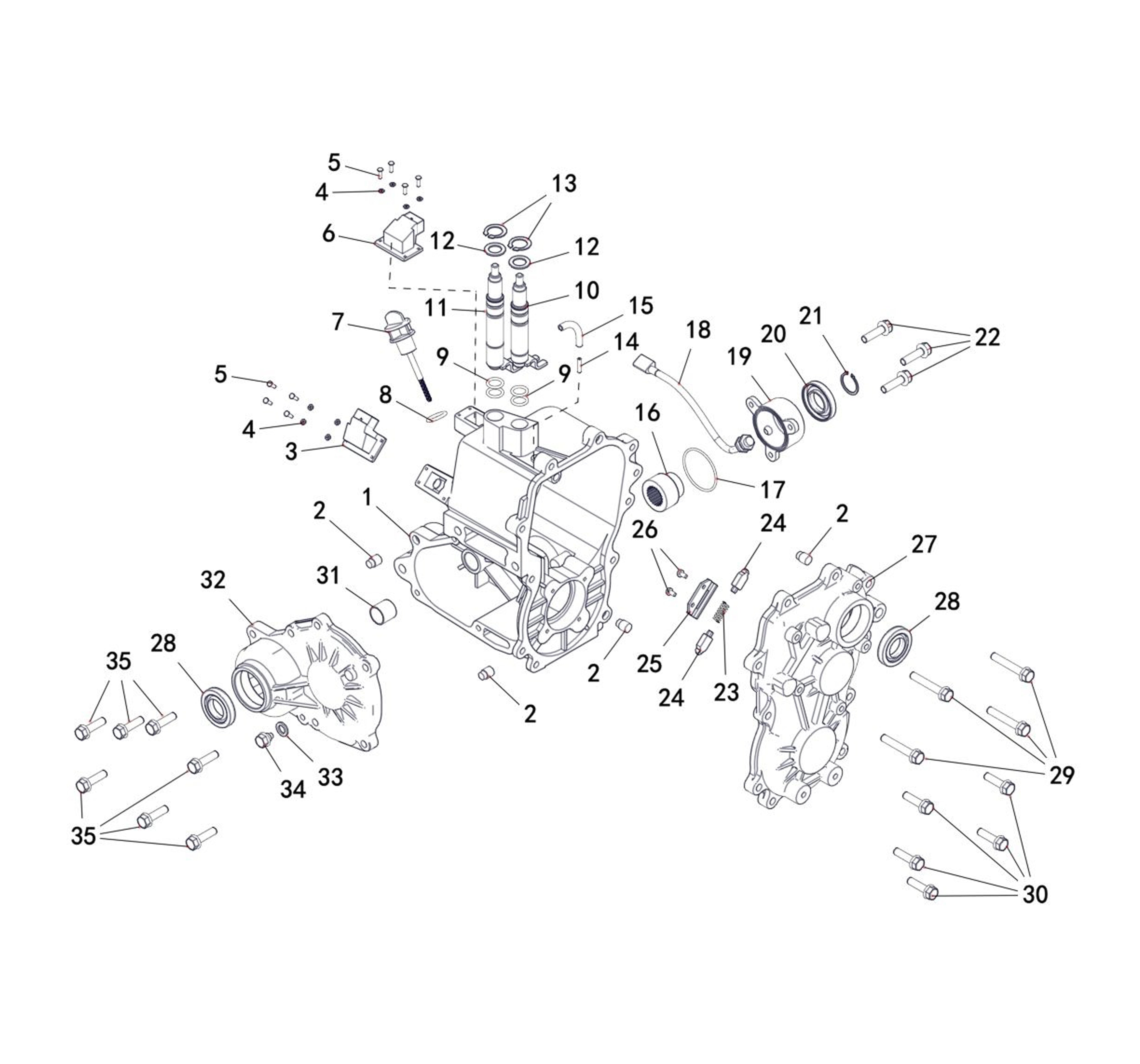 BUCK 450 TRANSMISSION 1