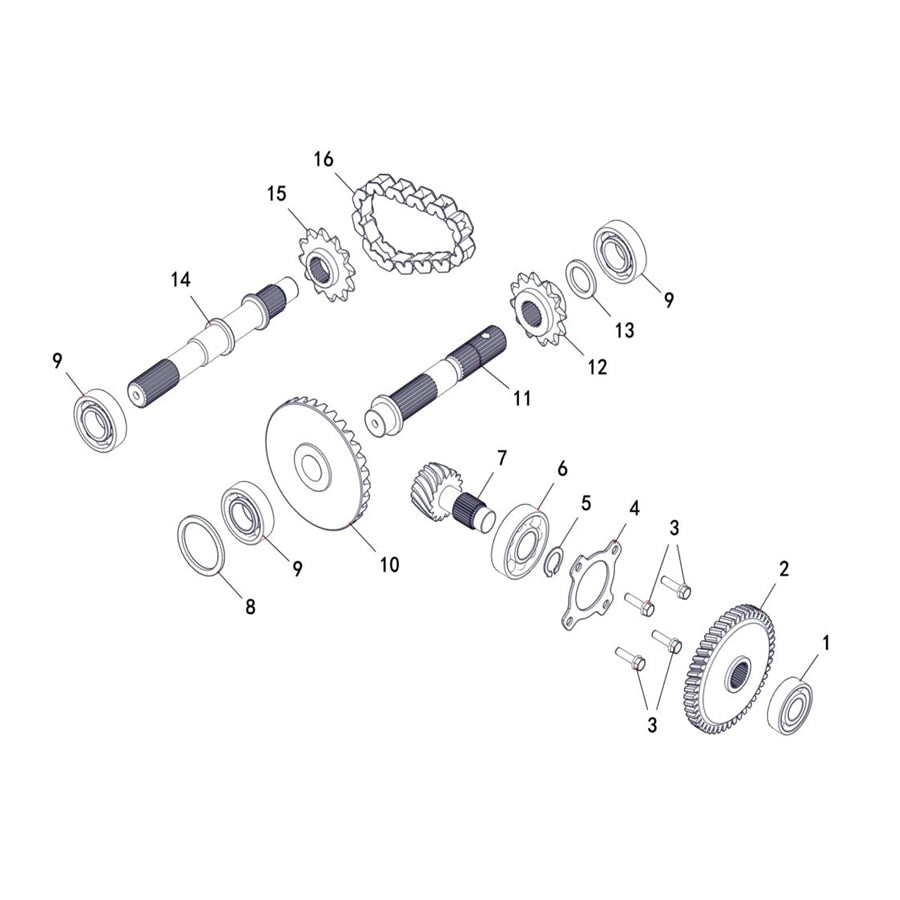 BUCK 450 TRANSMISSION 3