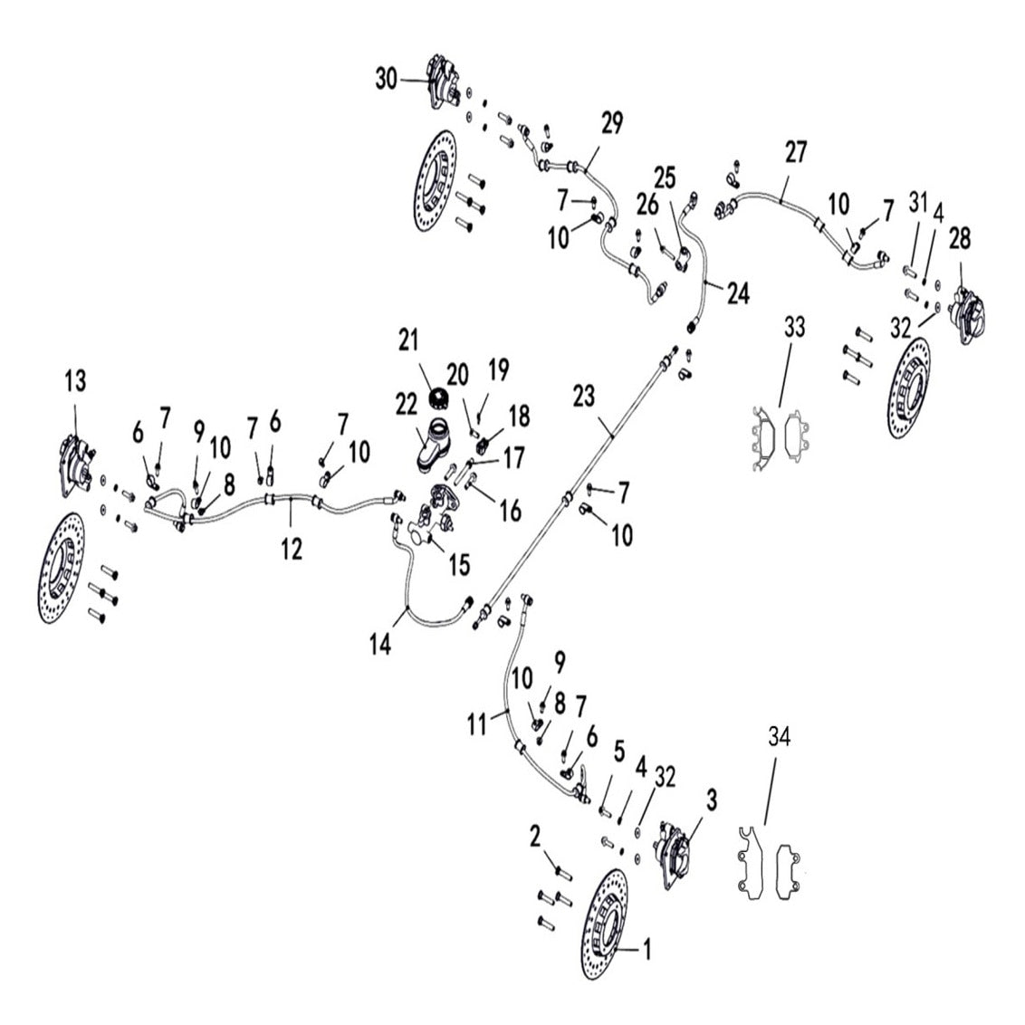 Buck 550-6 BRAKING SYSTEM