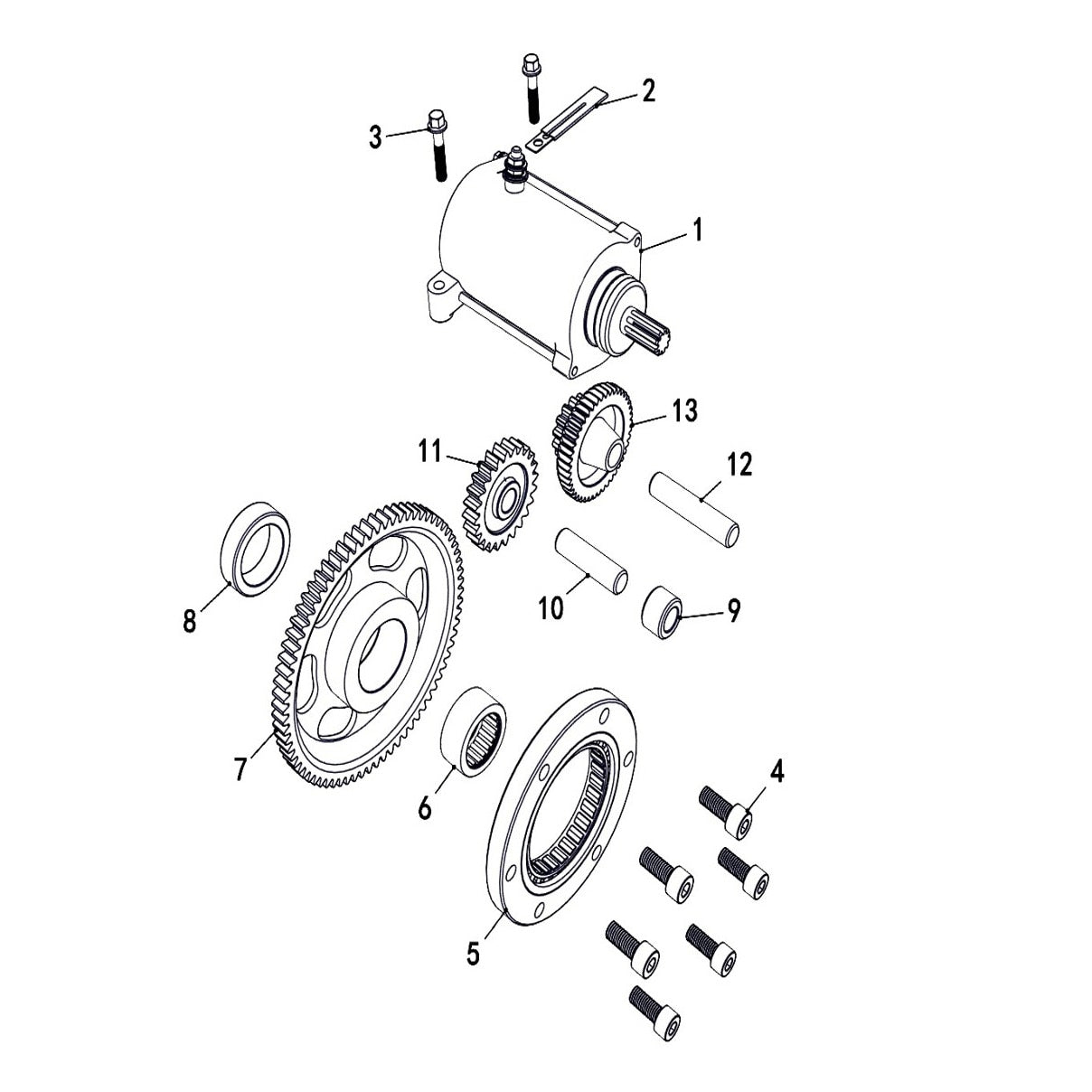 Buck 550-6 ELECTRIC STARTER