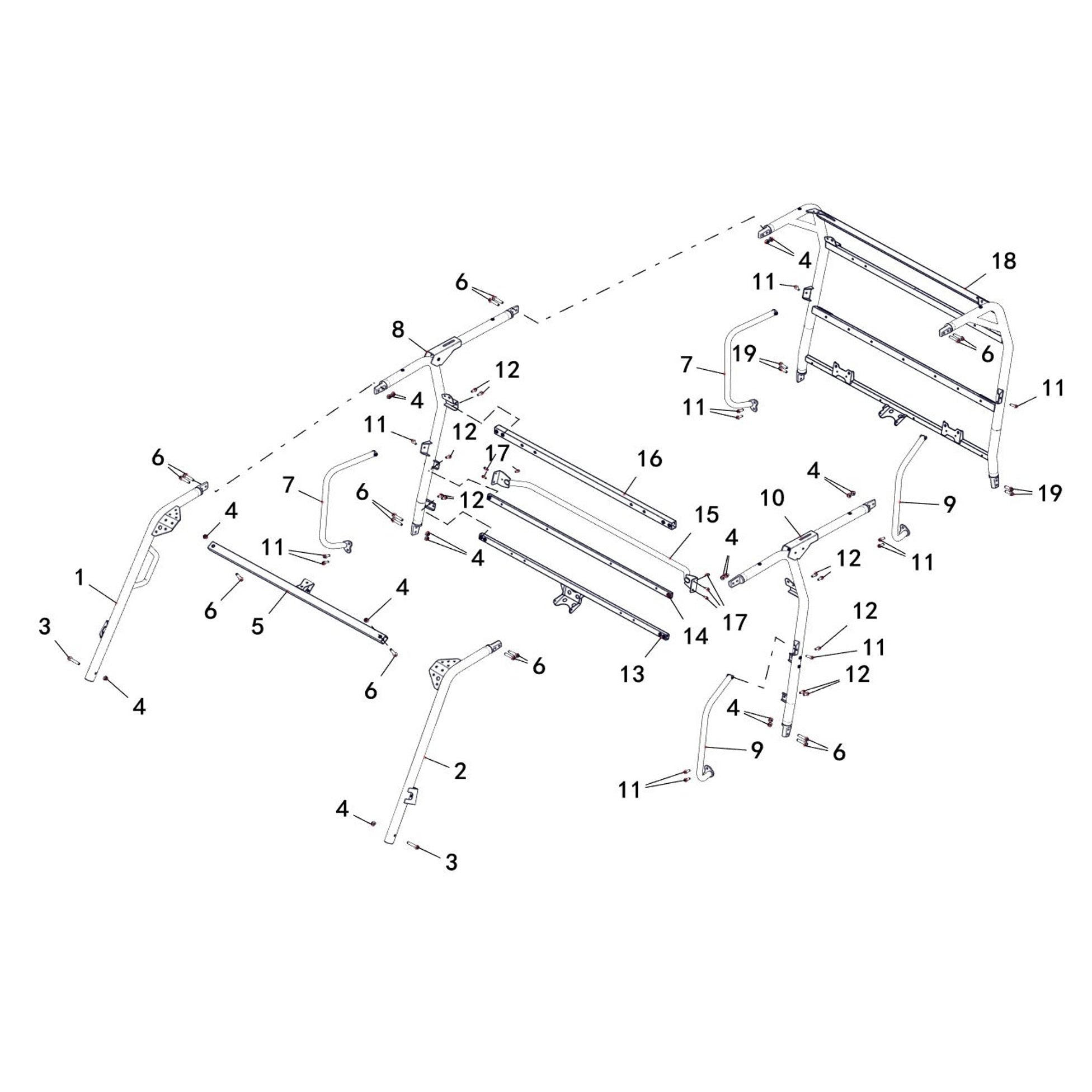 Buck 550-6 FRAME ROOF