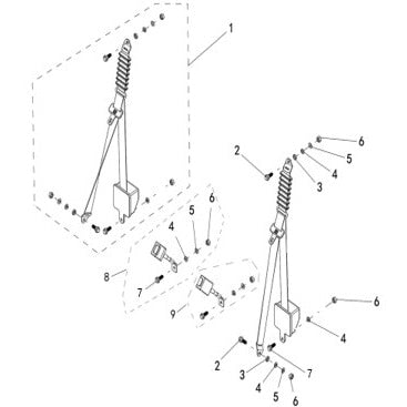 Buck 550-6 SEAT BELT