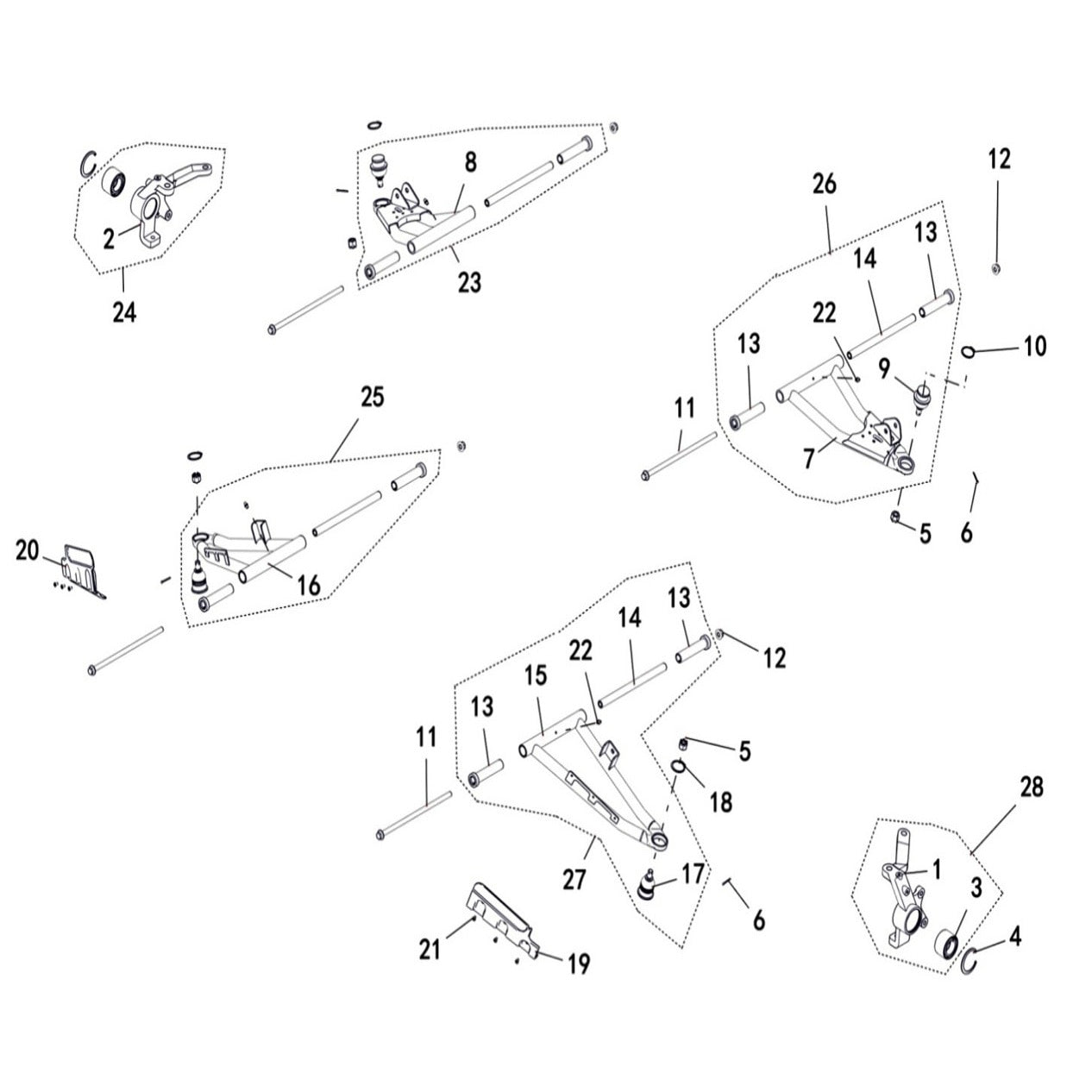 Buck 550-6 SHOCK ABSORBER FRONT-1