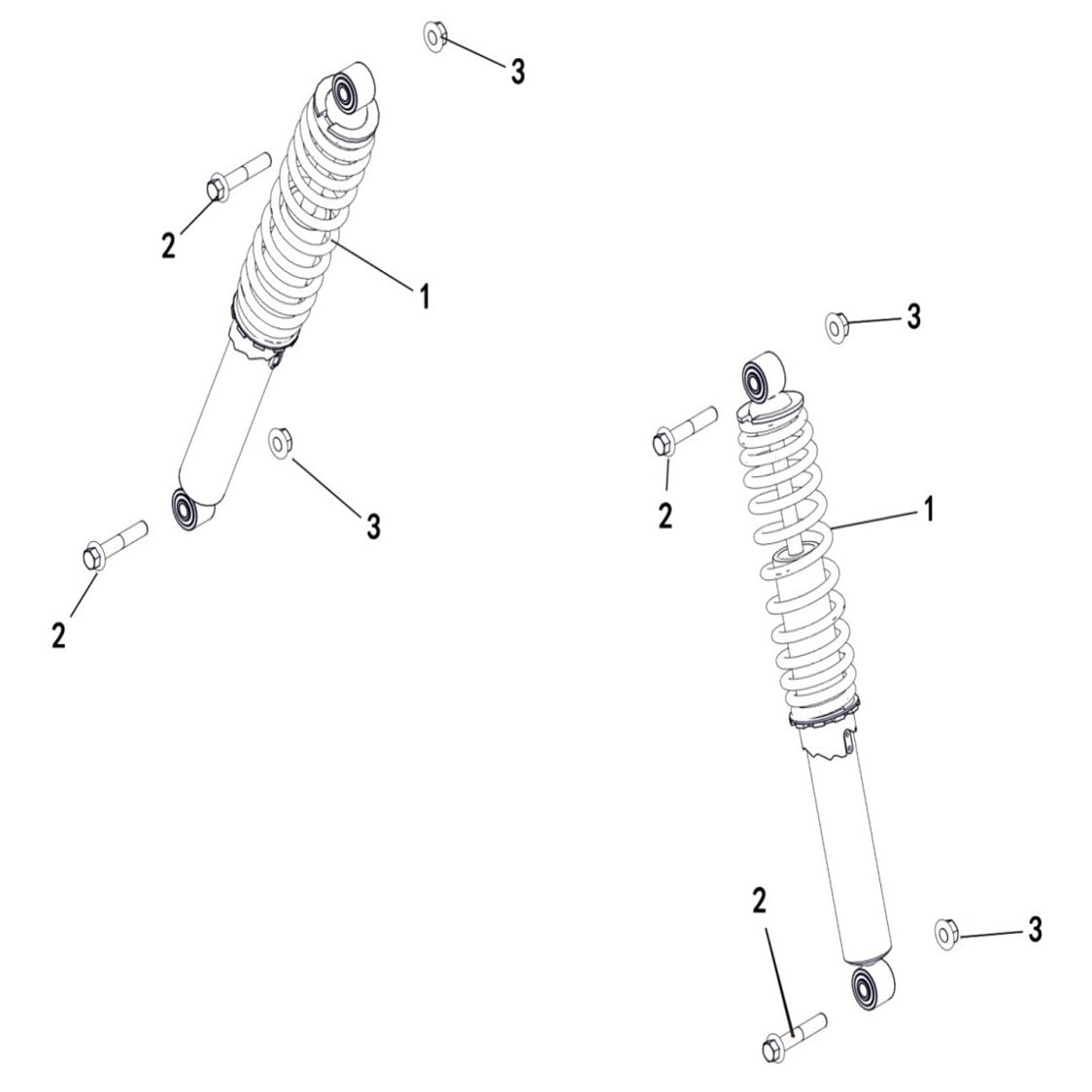 Buck 550-6 SHOCK ABSORBER FRONT-2