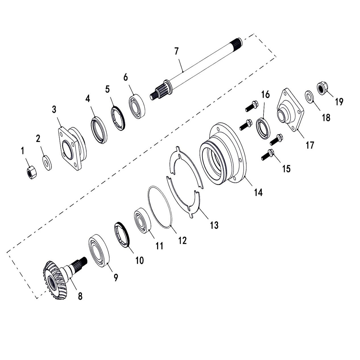 Buck 550-6 TRANSMISSION-2