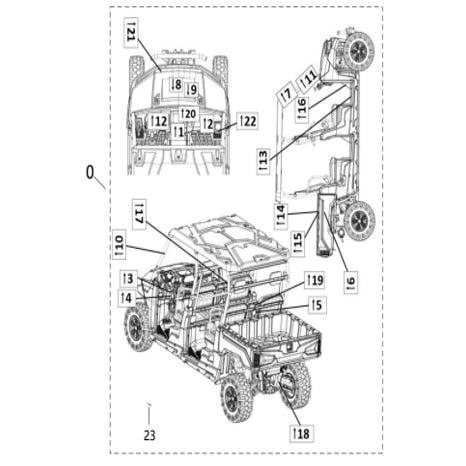 Buck 550-6 WARNING DECALS
