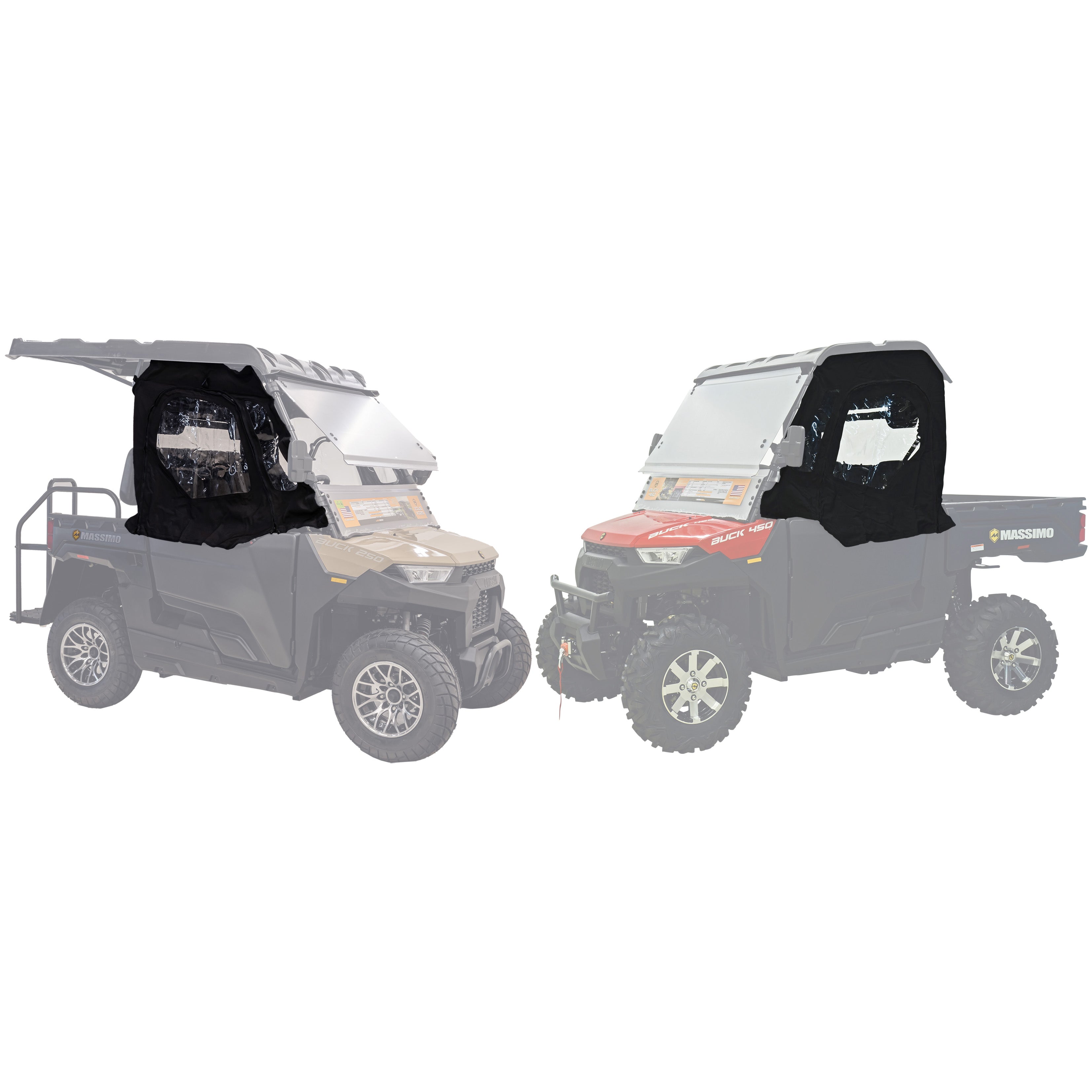 MASSIMO BUCK 250/450 HALF DOOR SOFT ENCLOSURE