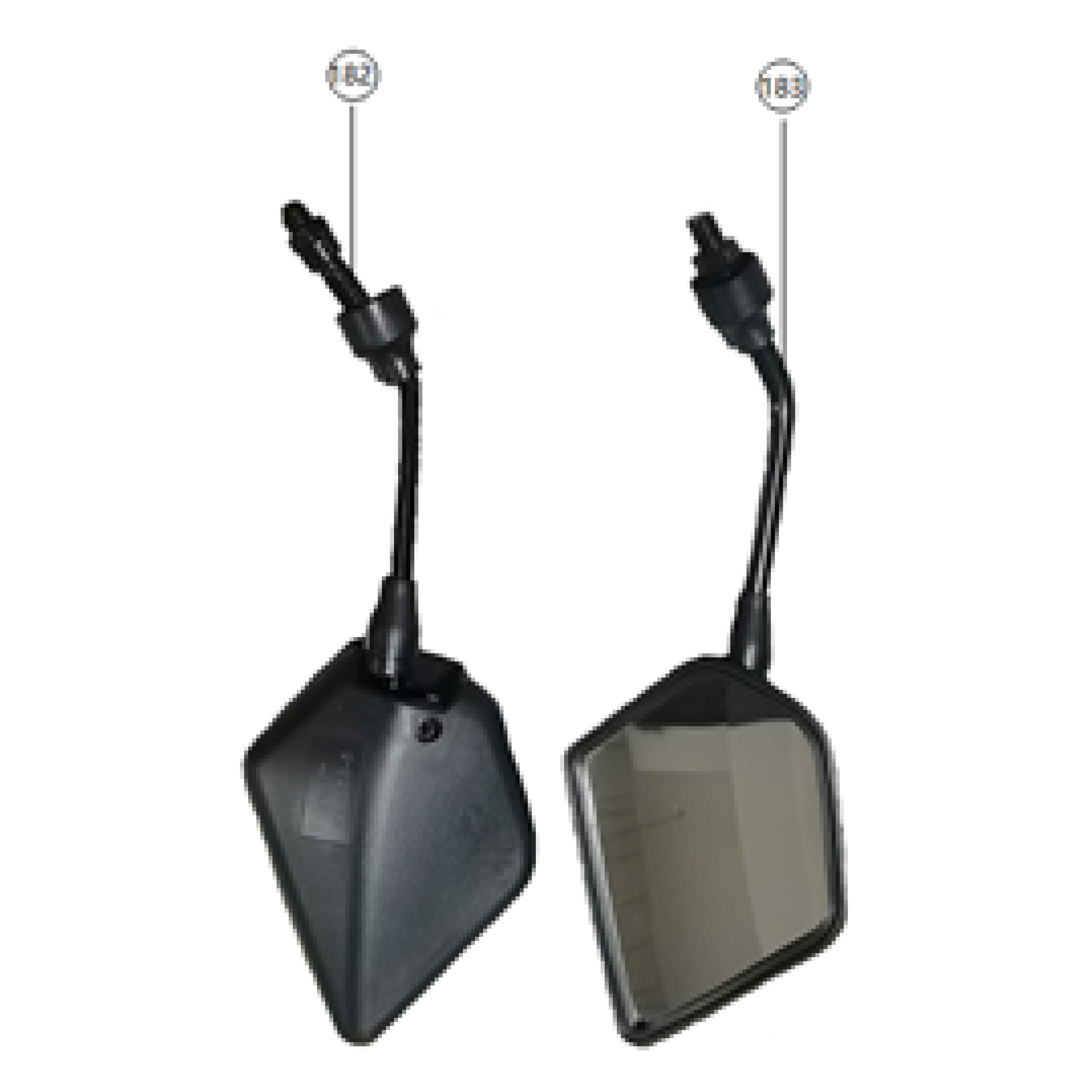 F80 Dirt Bike - Rear view mirror