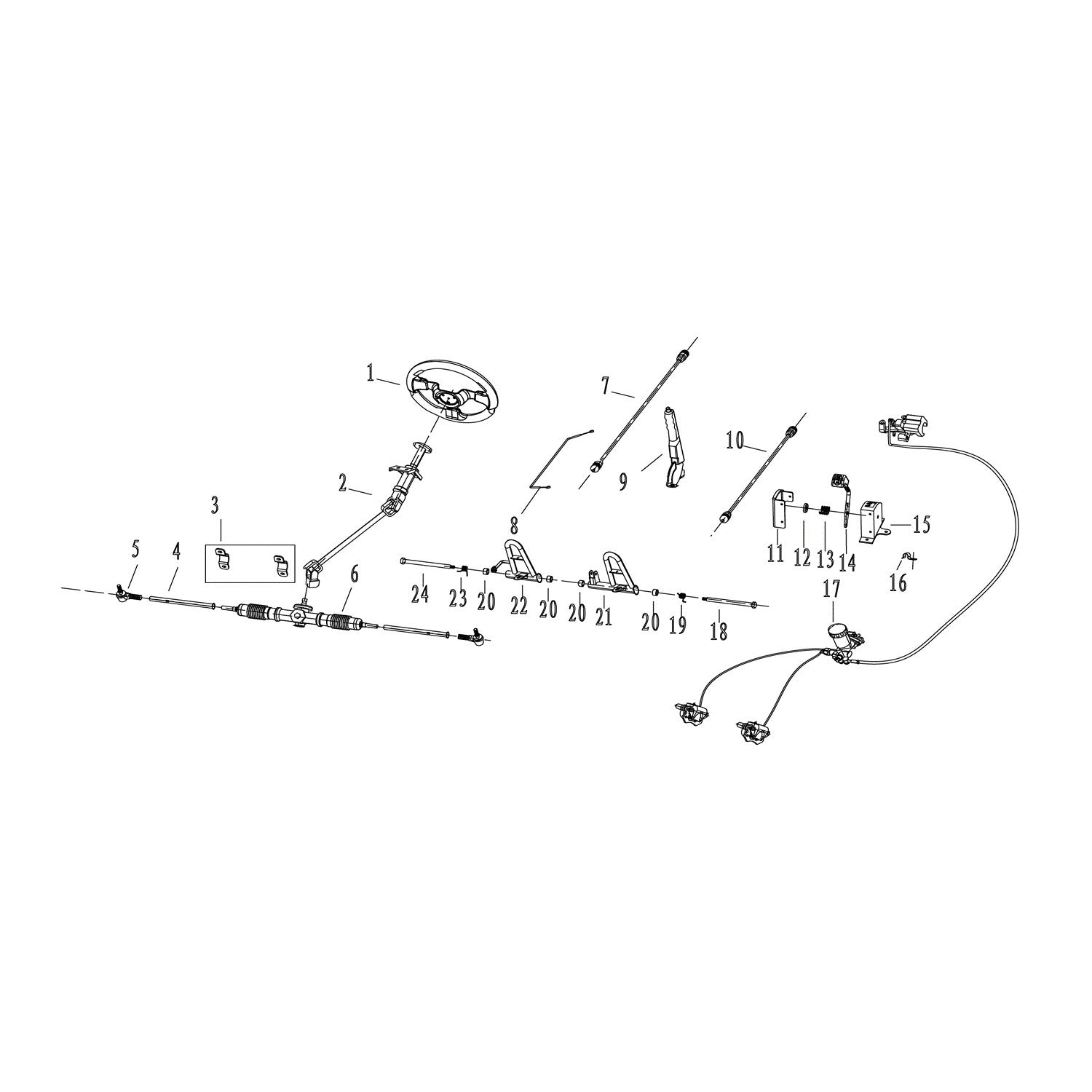GKA 200 STEERING AND MANIPULATION