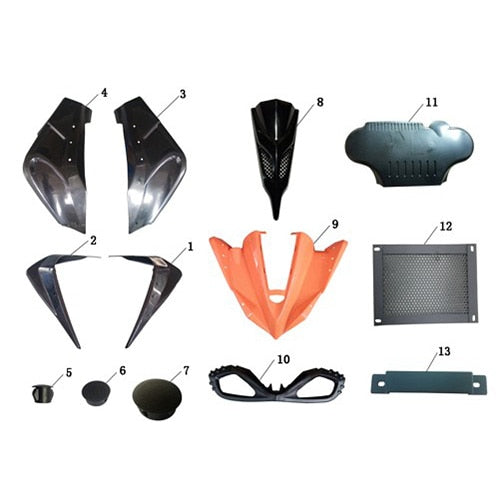 GKD125 Body covering