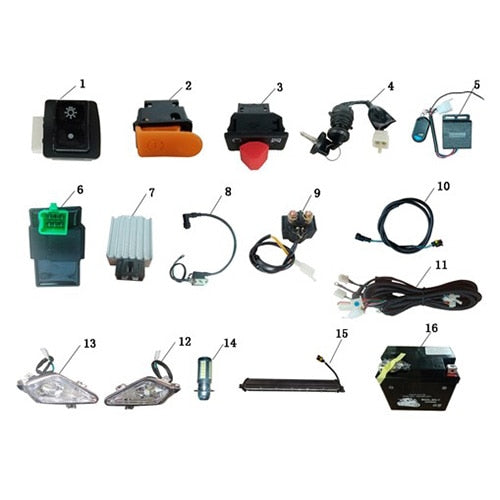 GKD125 Electrical parts, Wire