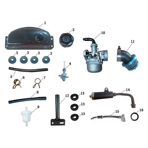 GKD125 Fuel Tank